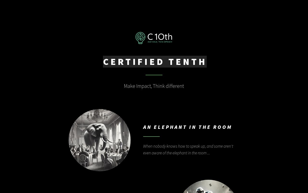 Certified 10th